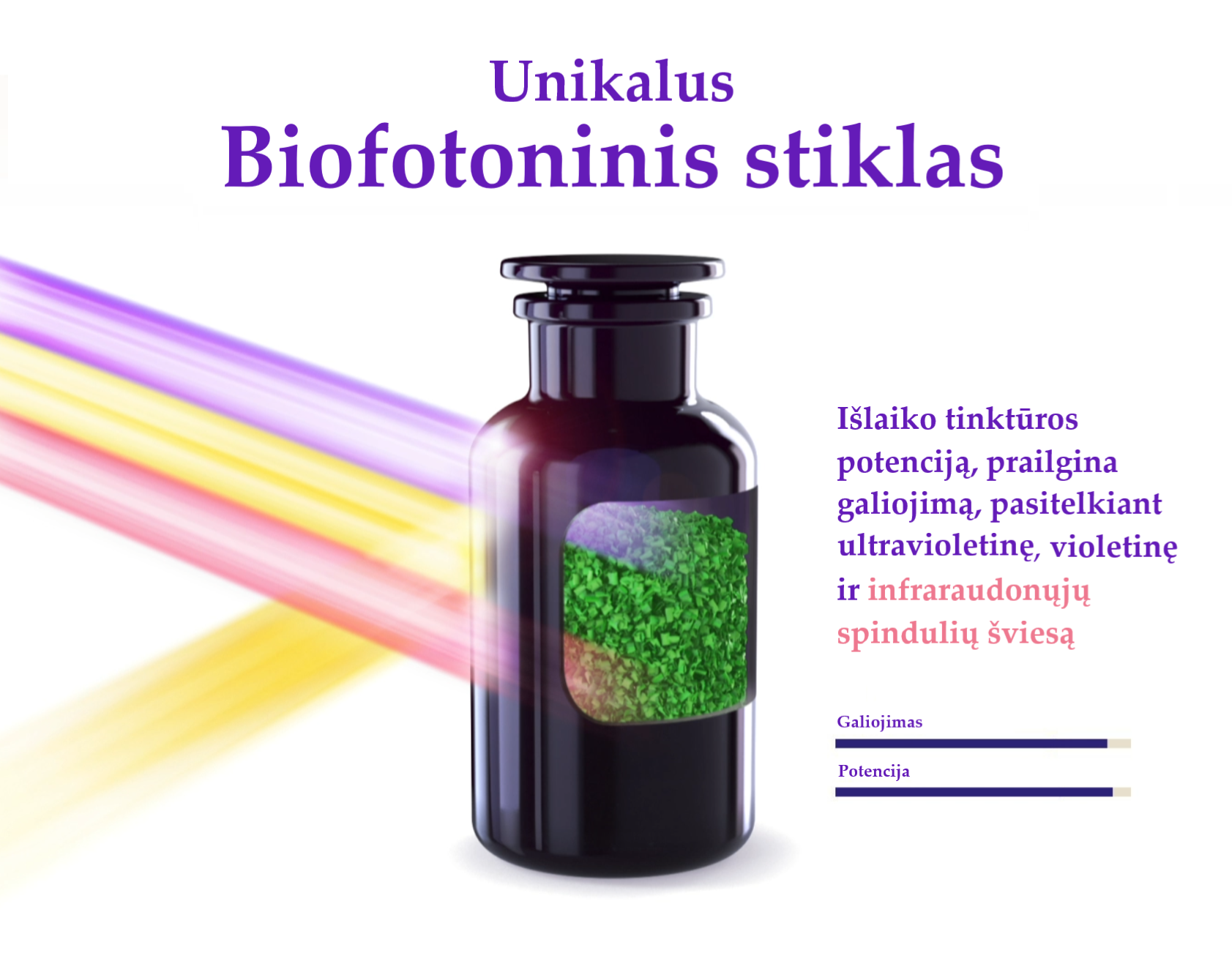 Reishi grybo ekstraktas - tinktūra (MAISTO PAPILDAS). NAUJAS RECEPTAS (100 ml)